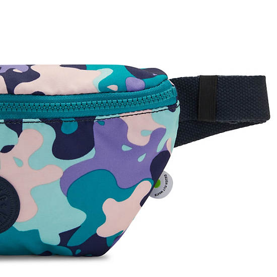 Kipling Fresh Lite Printed Midjeväska Gröna | SE 2210BE